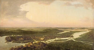 Vista de Potsdam en el siglo XVII, 1851 de August Kopisch